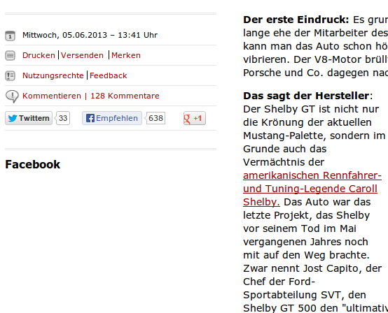 Spiegel Online, Foto vom 6.6.2013