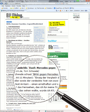 Screenshot BILDblog vom 31.10.2013